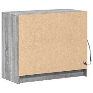 Příborník LED šedý sonoma 72 x 34 x 61 cm kompozitní dřevo - obrázek 9