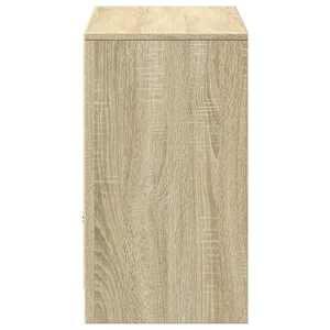 TV skříňka s LED dub sonoma 91 x 34 x 61 cm kompozitní dřevo - obrázek 7