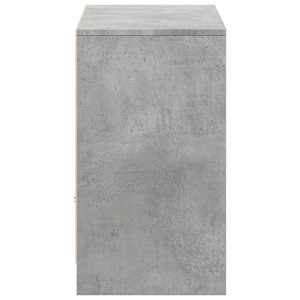 TV skříňka s LED betonově šedá 91 x 34 x 61 cm kompozitní dřevo - obrázek 7