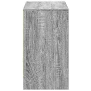 TV skříňka s LED šedá sonoma 91 x 34 x 61 cm kompozitní dřevo - obrázek 7