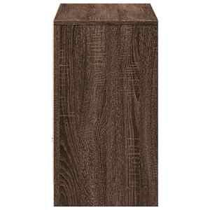 TV skříňka s LED hnědý dub 91 x 34 x 61 cm kompozitní dřevo - obrázek 7