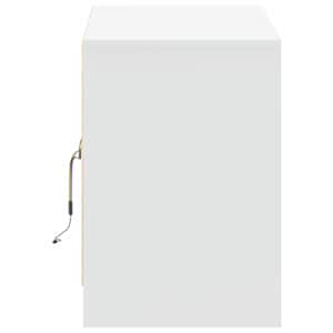 TV skříňka s LED bílá 100 x 34 x 50 cm kompozitní dřevo - obrázek 7