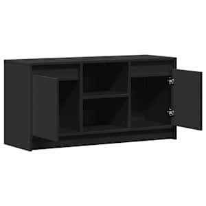 TV skříňka s LED černá 100 x 34 x 50 cm kompozitní dřevo - obrázek 9