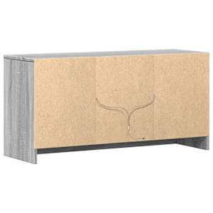 TV skříňka s LED šedá sonoma 100 x 34 x 50 cm kompozitní dřevo - obrázek 8