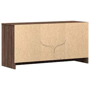 TV skříňka s LED hnědý dub 100 x 34 x 50 cm kompozitní dřevo - obrázek 8