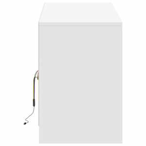 TV skříňka s LED bílá 139,5 x 34 x 50 cm kompozitní dřevo - obrázek 7