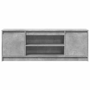 TV skříňka s LED betonově šedá 139,5x34x50 cm kompozitní dřevo - obrázek 6