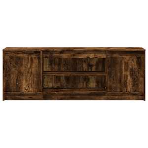 TV skříňka s LED kouřový dub 139,5x34x50 cm kompozitní dřevo - obrázek 6