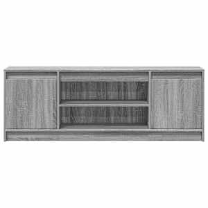TV skříňka s LED šedá sonoma 139,5x34x50 cm kompozitní dřevo - obrázek 6