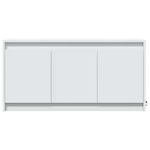 TV skříňka s LED bílá 100 x 34 x 50 cm kompozitní dřevo - obrázek 6