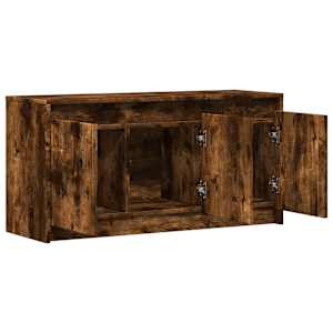 TV skříňka s LED kouřový dub 100 x 34 x 50 cm kompozitní dřevo - obrázek 9