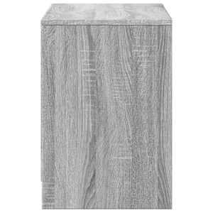TV skříňka s LED šedá sonoma 100 x 34 x 50 cm kompozitní dřevo - obrázek 7