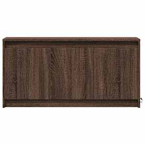 TV skříňka s LED hnědý dub 100 x 34 x 50 cm kompozitní dřevo - obrázek 6