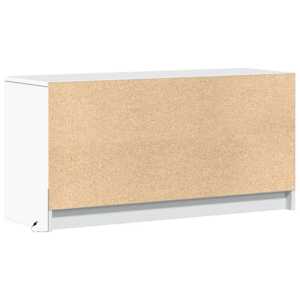 TV skříňka s LED bílá 100 x 34 x 50 cm kompozitní dřevo - obrázek 8