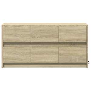 TV skříňka s LED dub sonoma 100 x 34 x 50 cm kompozitní dřevo - obrázek 6