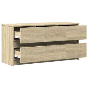TV skříňka s LED dub sonoma 100 x 34 x 50 cm kompozitní dřevo - obrázek 9