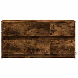 TV skříňka s LED kouřový dub 100 x 34 x 50 cm kompozitní dřevo - obrázek 6