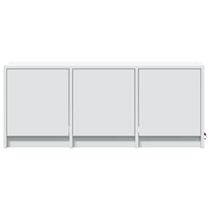 TV skříňka s LED bílá 97 x 34 x 40 cm kompozitní dřevo - obrázek 6