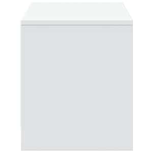 TV skříňka s LED bílá 97 x 34 x 40 cm kompozitní dřevo - obrázek 7