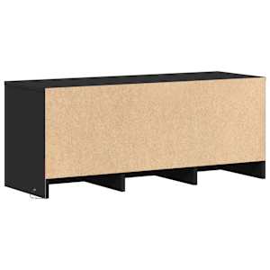 TV skříňka s LED černá 97 x 34 x 40 cm kompozitní dřevo - obrázek 8