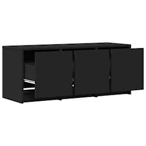 TV skříňka s LED černá 97 x 34 x 40 cm kompozitní dřevo - obrázek 9