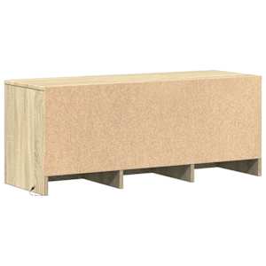 TV skříňka s LED dub sonoma 97 x 34 x 40 cm kompozitní dřevo - obrázek 8
