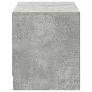 TV skříňka s LED betonově šedá 97 x 34 x 40 cm kompozitní dřevo - obrázek 7