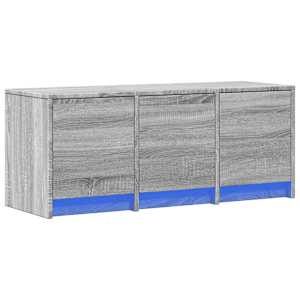 TV skříňka s LED šedá sonoma 97 x 34 x 40 cm kompozitní dřevo - obrázek 3