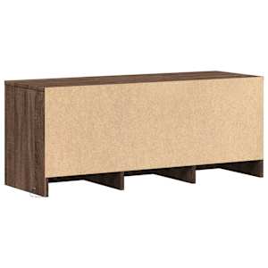 TV skříňka s LED hnědý dub 97 x 34 x 40 cm kompozitní dřevo - obrázek 8