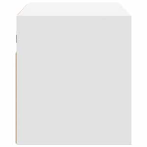 Nástěnná TV skříňka s LED osvětlením bílá 100 x 31 x 35 cm - obrázek 7