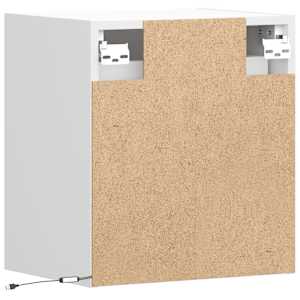 Nástěnné TV skříňky s LED osvětlením 2 ks bílé 41 x 31 x 45 cm - obrázek 8