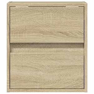 Nástěnná TV skříňka s LED osvětlením dub sonoma 41 x 31 x 45 cm - obrázek 6