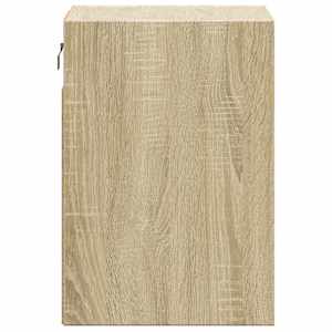 Nástěnná TV skříňka s LED osvětlením dub sonoma 41 x 31 x 45 cm - obrázek 7