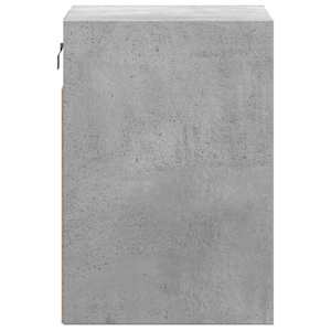 Nástěnná TV skříňka s LED osvětlením betonově šedá 41x31x45 cm - obrázek 7
