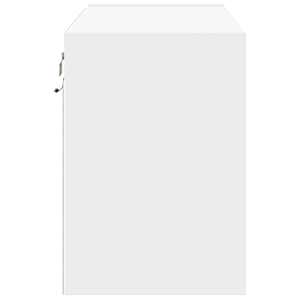 Nástěnná TV skříňka s LED osvětlením bílá 80 x 31 x 45 cm - obrázek 7