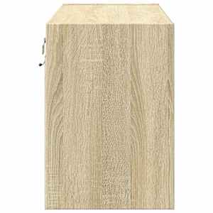 Nástěnná TV skříňka s LED osvětlením dub sonoma 80 x 31 x 45 cm - obrázek 7
