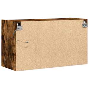Nástěnná TV skříňka s LED osvětlením kouřový dub 80x31x45 cm - obrázek 8