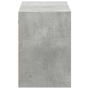 Nástěnná TV skříňka s LED osvětlením betonově šedá 100x31x45 cm - obrázek 7