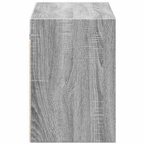 Nástěnná TV skříňka s LED osvětlením šedá sonoma 100x31x45 cm - obrázek 7