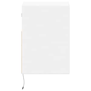 Nástěnná TV skříňka s LED osvětlením bílá 41 x 31 x 45 cm - obrázek 7