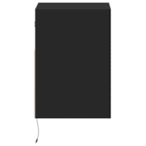 Nástěnná TV skříňka s LED osvětlením černá 41 x 31 x 45 cm - obrázek 7
