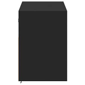 Nástěnná TV skříňka s LED osvětlením černá 100 x 31 x 45 cm - obrázek 7