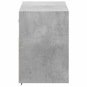 Nástěnná TV skříňka s LED osvětlením betonově šedá 100x31x45 cm - obrázek 7