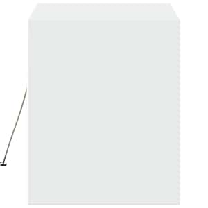 Nástěnná TV skříňka s LED osvětlením bílá 80 x 31 x 35 cm - obrázek 7