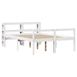 vidaXL Lit pour personne &acirc;g&eacute;e avec t&ecirc;te de lit sans matelas 120x200 cm