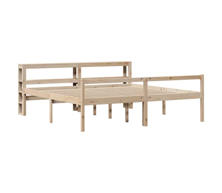 vidaXL Senior Bed with Headboard without Mattress 180x200 cm