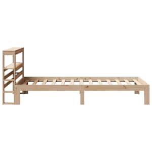 Rám postele s čelem 90 x 200 cm masivní borové dřevo - obrázek 5