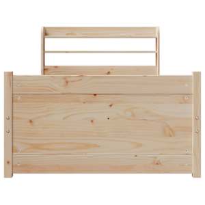 Rám postele s čelem 75 x 190 cm masivní borovice - obrázek 4