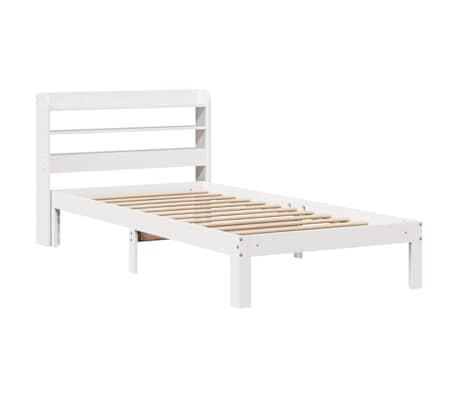 vidaXL S&auml;ngynrunko p&auml;&auml;dyll&auml; valkoinen 90x190 cm t&auml;ysi m&auml;nty