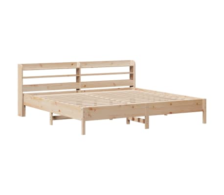 vidaXL Cadre de lit sans matelas 180x200 cm bois massif de pin